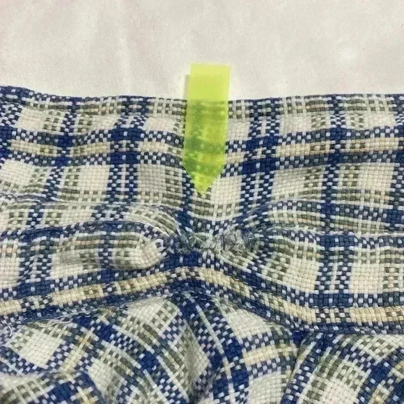 Gap Mens Woven Cream, Blue & Green Long Sleeve Button Front Shirt. Size XL. - Picture 11 of 11